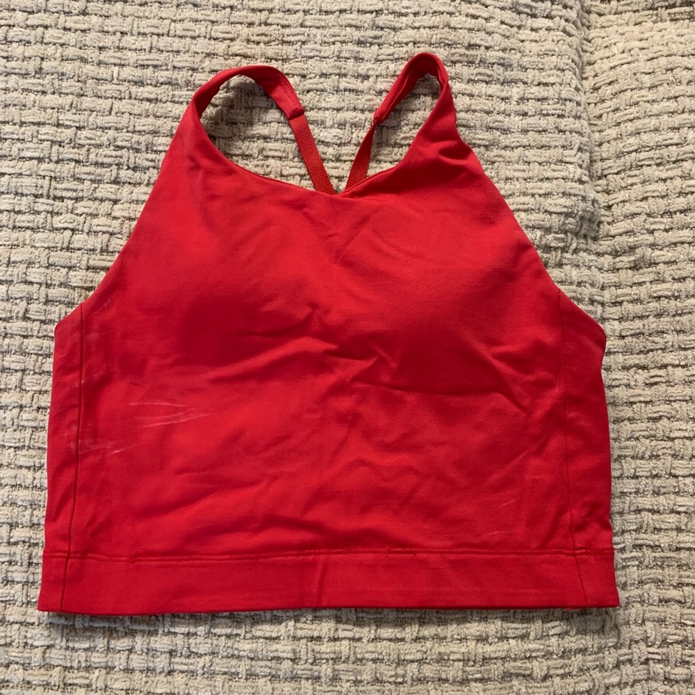 Red Forever 21 Sports Bra